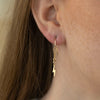 Gold Lightning Bolt Drop Earrings - Lulu + Belle Jewellery