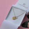 Mamó Necklace for Grandmother with Initials Gold - Lulu + Belle ® Jewellery