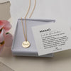 Mamó Necklace for Grandmother with Initials Gold or Silver - Lulu + Belle ® Jewellery