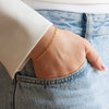 Rolled Gold Figure 8 Bracelet - Lulu + Belle ® Jewellery