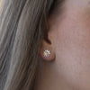 Silver Daisy Studs - Lulu + Belle Jewellery