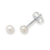 Silver Pearl Studs - Lulu + Belle Jewellery