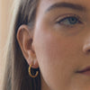 Twisted Gold Hoops - Lulu + Belle Jewellery