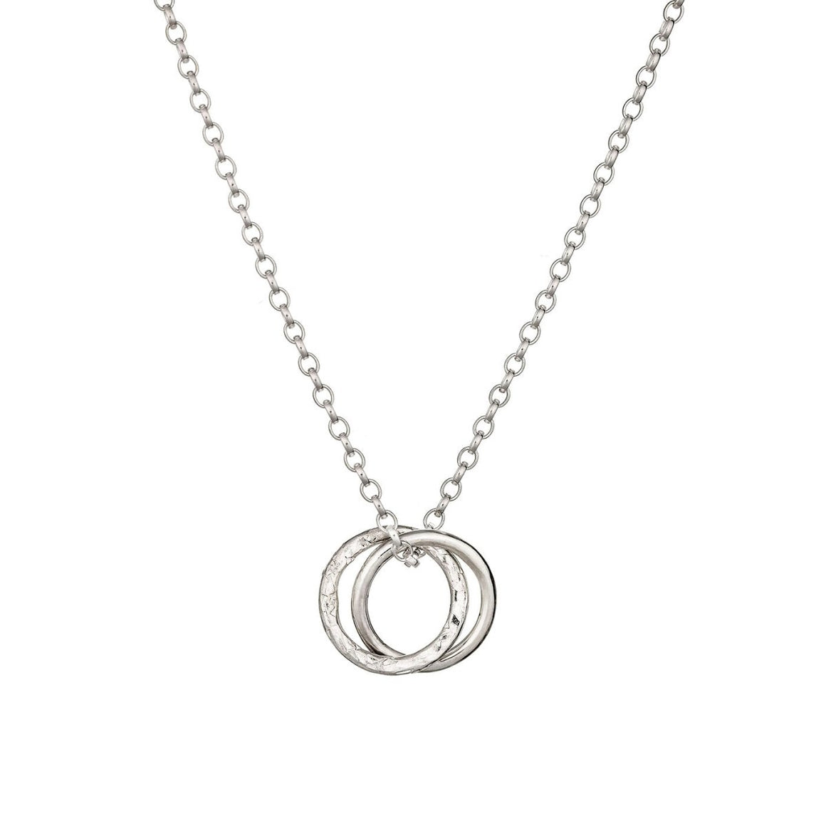 Two interlocking circles sales necklace meaning