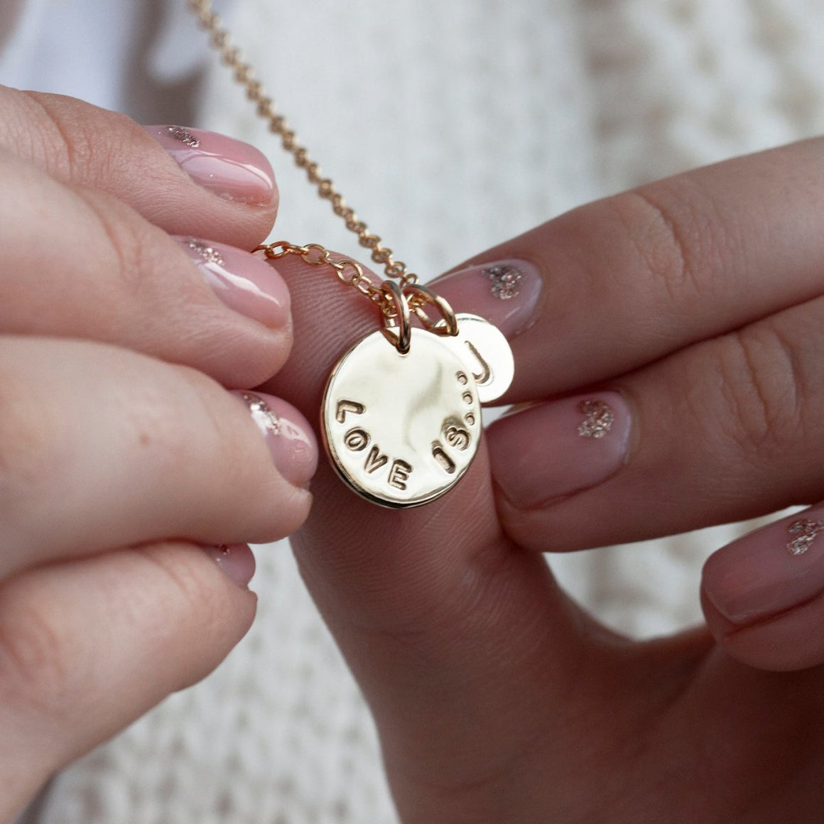 What does an initial necklace mean ? - Lulu + Belle Jewellery